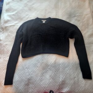 Urban Outfitters Black Crew Neck Sweater